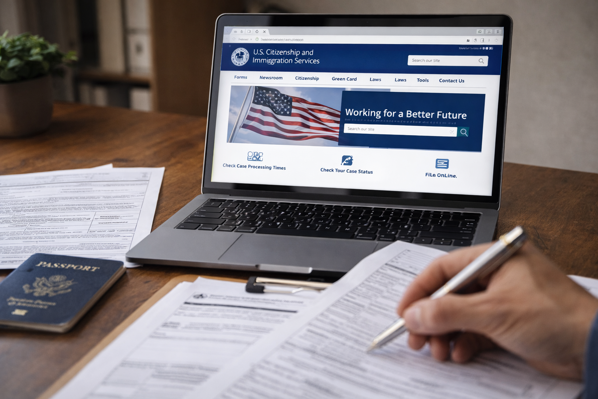 Cómo encontrar un abogado de inmigración confiable revisando información migratoria en el sitio web de USCIS